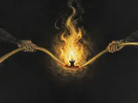 Fire (☲) — Clinging