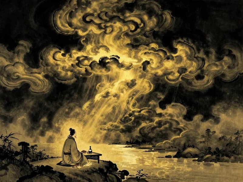 Xū (需) — Waiting